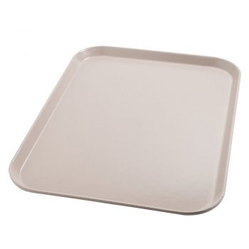 Tray, 14" x 18", latte
