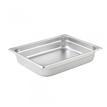 Steam Table Pan, 1/2 size, 10-3/8" x 12-3/4" x 2-1/2" deep